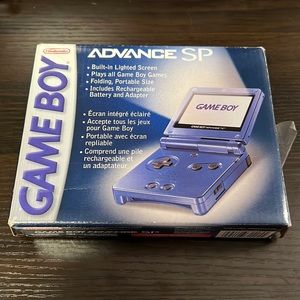 Nintendo Gameboy Advance Sp in box